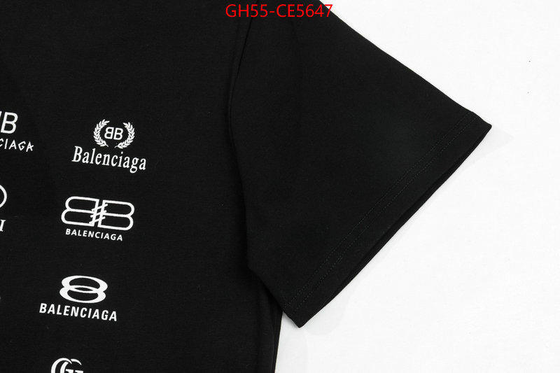 Clothing-Gucci,luxury 7 star replica ID: CE5647,$: 55USD