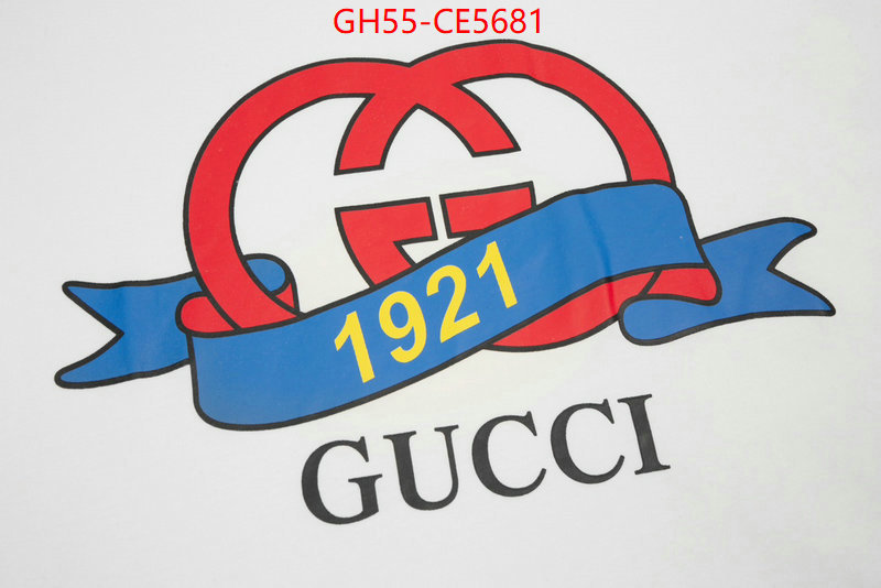 Clothing-Gucci,best quality fake ID: CE5681,$: 55USD