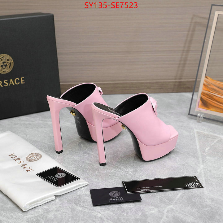 Women Shoes-Versace,how to find designer replica ID: SE7523,$: 135USD