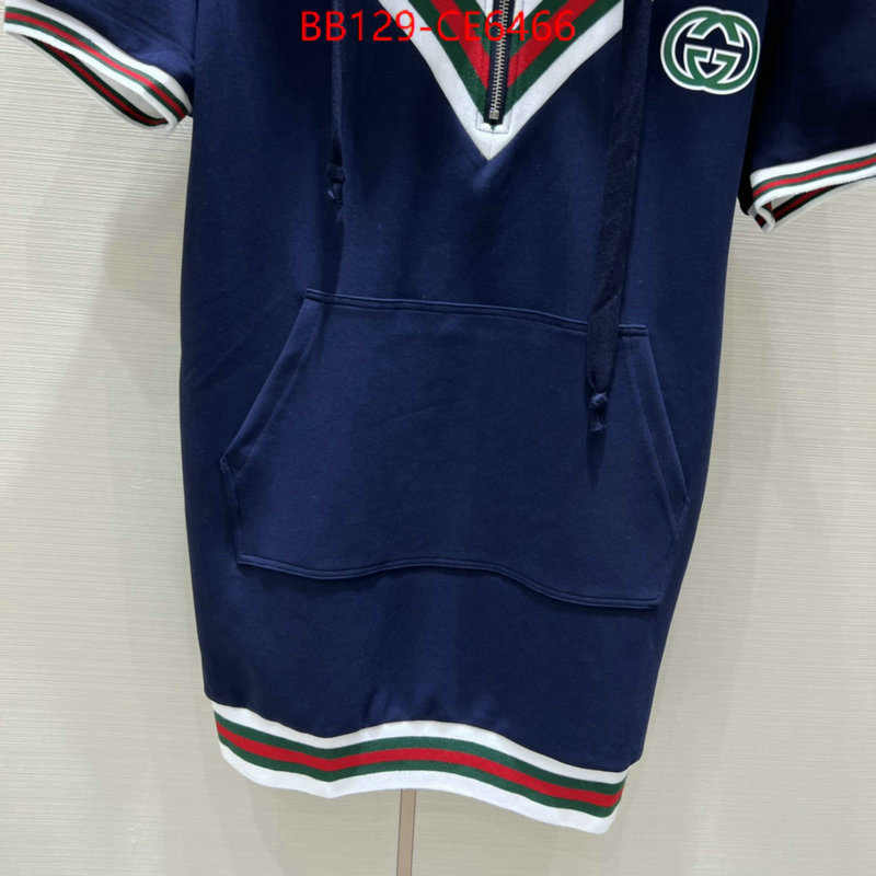 Clothing-Gucci,knockoff ID: CE6466,$: 129USD