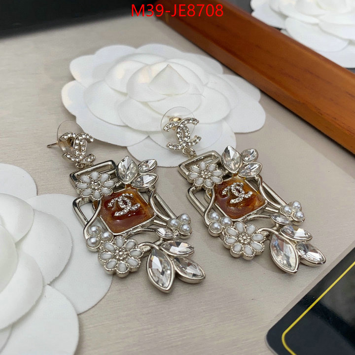 Jewelry-Chanel,best aaaaa ID: JE8708,$: 39USD