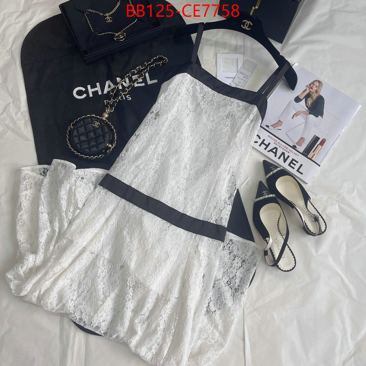 Clothing-Chanel,designer high replica ID: CE7758,$: 125USD