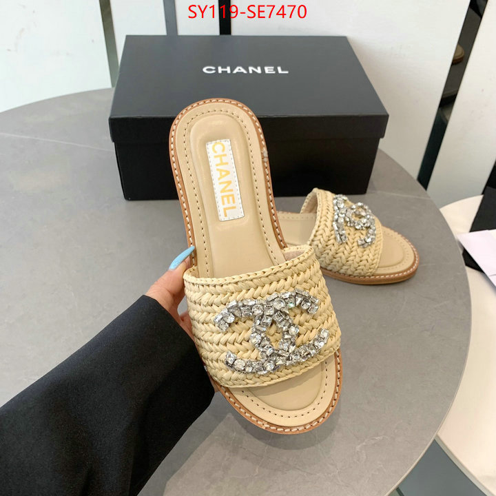 Women Shoes-Chanel,fake aaaaa ID: SE7470,$: 119USD