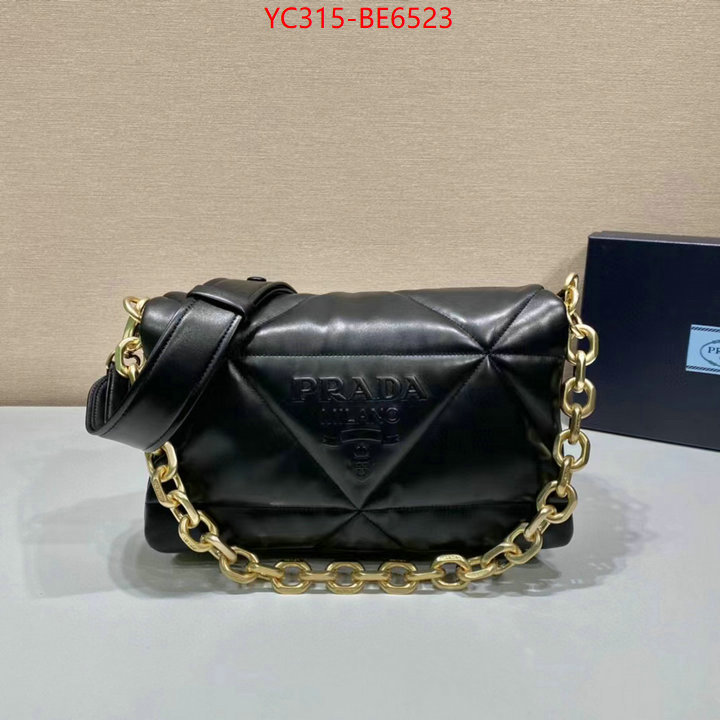 Prada Bags(TOP)-Diagonal-,wholesale replica shop ID: BE6523,$: 315USD