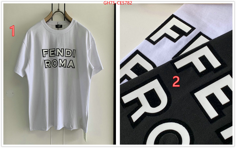 Clothing-Fendi,replcia cheap from china ID: CE5782,$: 75USD