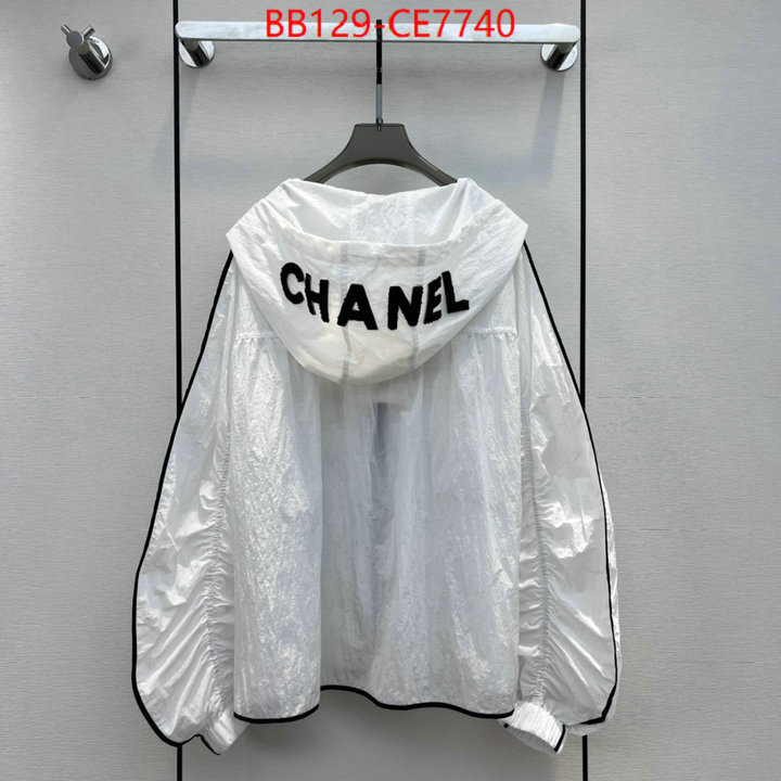 Clothing-Chanel,buy best quality replica ID: CE7740,$: 129USD