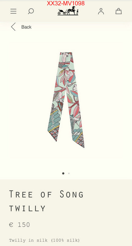 Scarf-Hermes,fashion replica ID: MV1098,$: 32USD