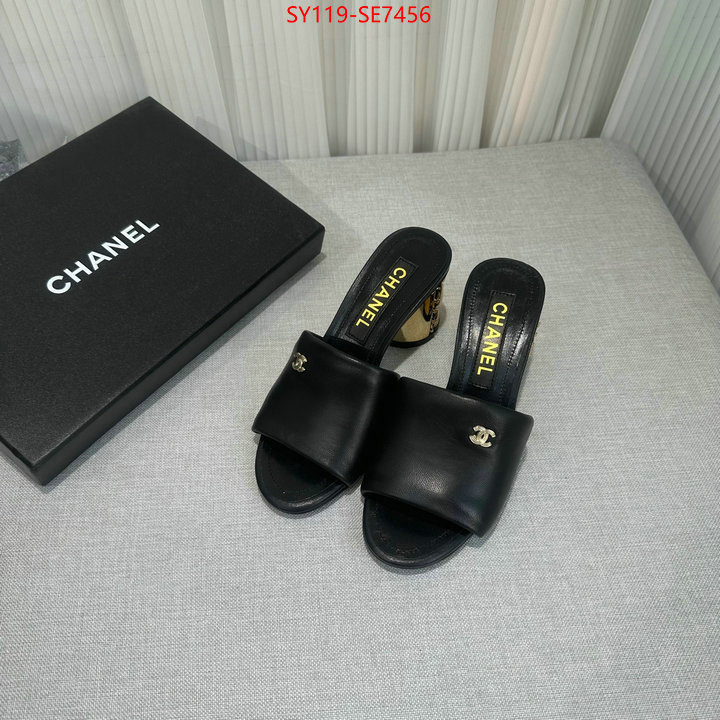 Women Shoes-Chanel,sell high quality ID: SE7456,$: 119USD