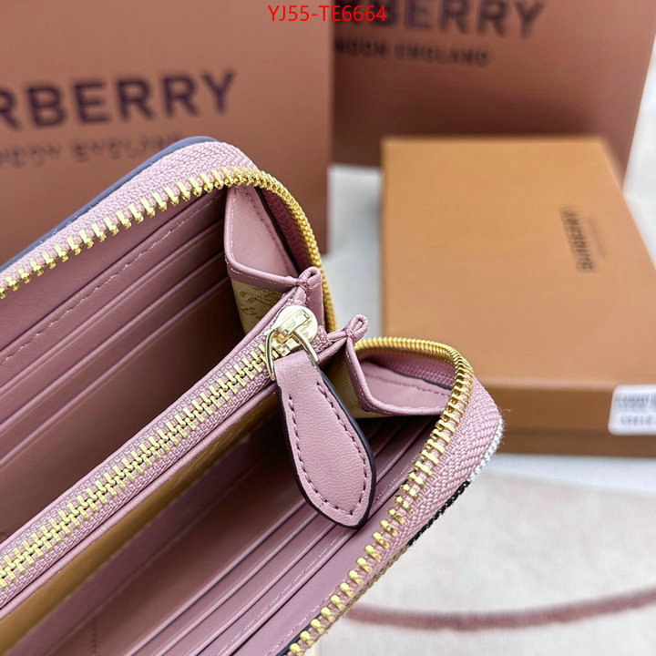 Burberry Bags(4A)-Wallet,aaaaa replica designer ID: TE6664,$: 55USD