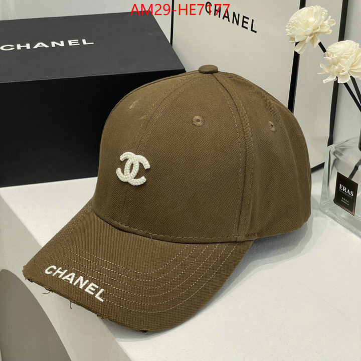 Cap (Hat)-Chanel,high-end designer ID: HE7177,$: 29USD