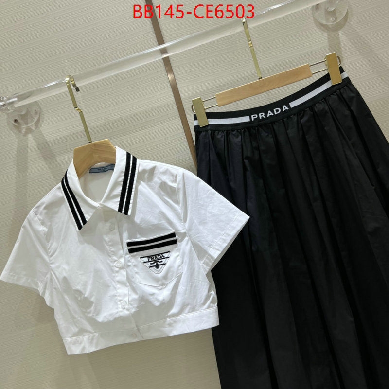 Clothing-Prada,quality replica ID: CE6503,$: 145USD