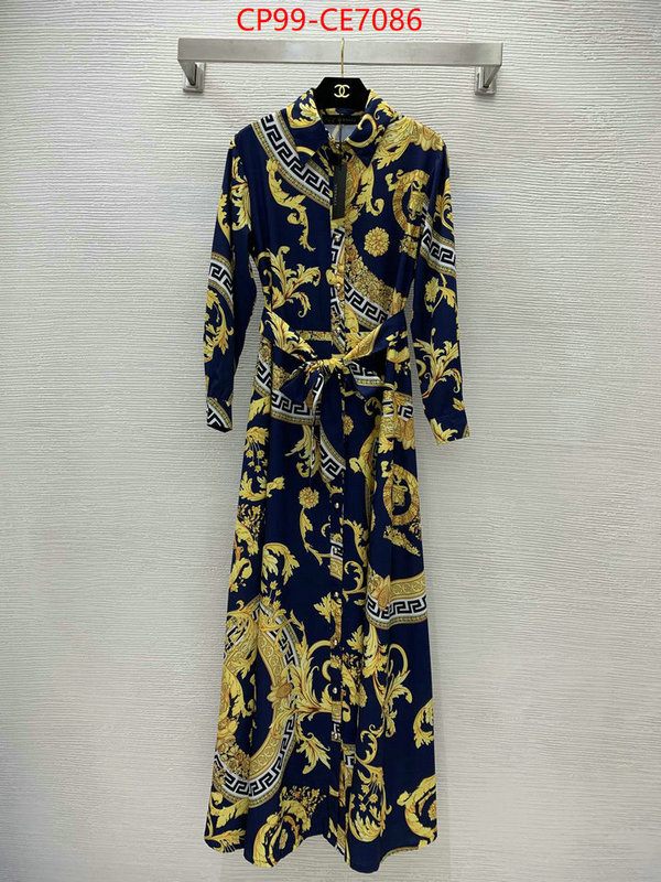 Clothing-Versace,what best designer replicas ID: CE7086,$: 99USD