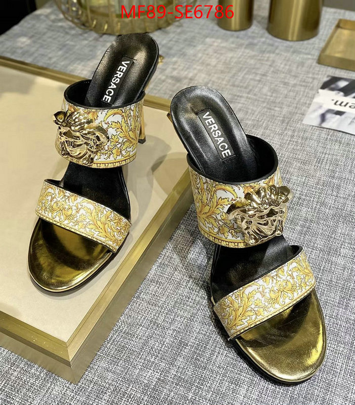 Women Shoes-Versace,replica aaaaa designer ID: SE6786,$: 89USD