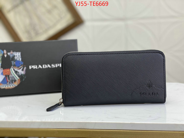 Prada Bags(4A)-Wallet,is it ok to buy replica ID: TE6669,$: 55USD