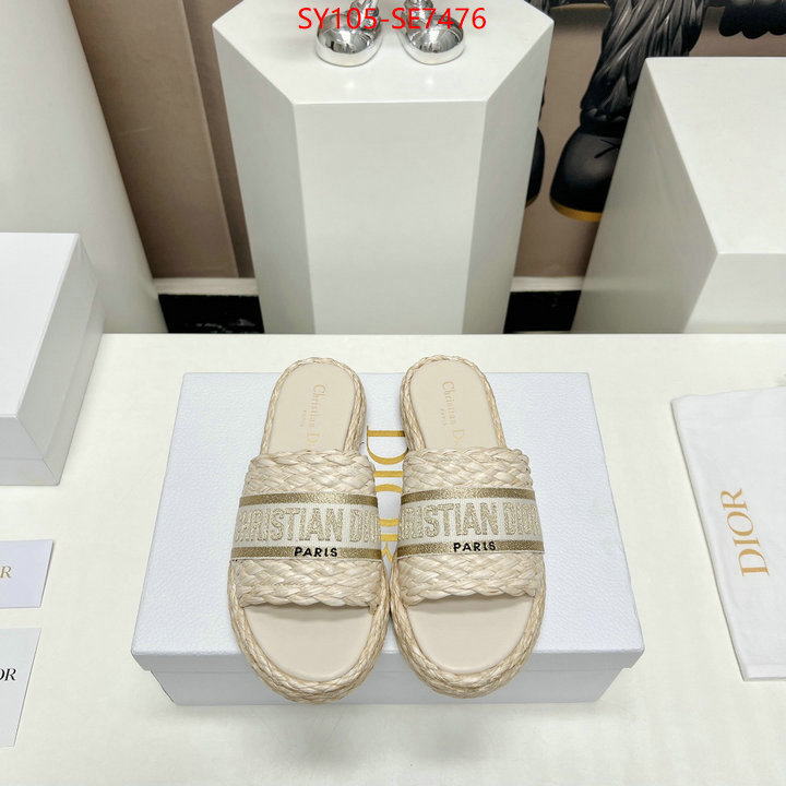 Women Shoes-Dior,replica aaaaa+ designer ID: SE7476,$: 105USD