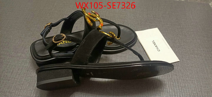 Women Shoes-Chanel,replicas buy special ID: SE7326,$: 105USD