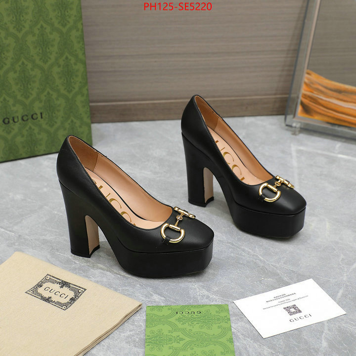 Women Shoes-Gucci,perfect replica ID: SE5220,$: 125USD