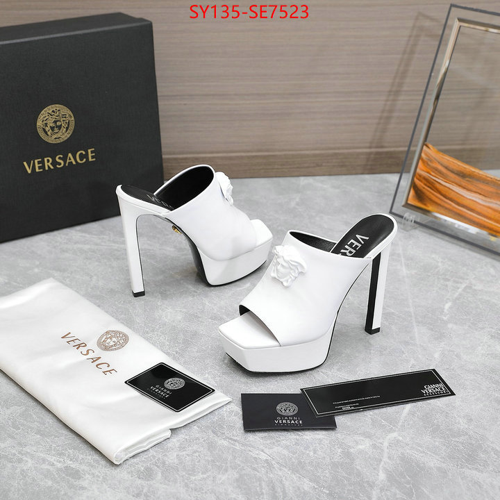 Women Shoes-Versace,how to find designer replica ID: SE7523,$: 135USD