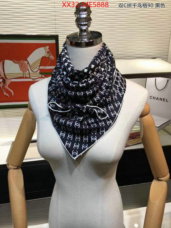 Scarf-Chanel,top designer replica ID: ME5888,$: 32USD