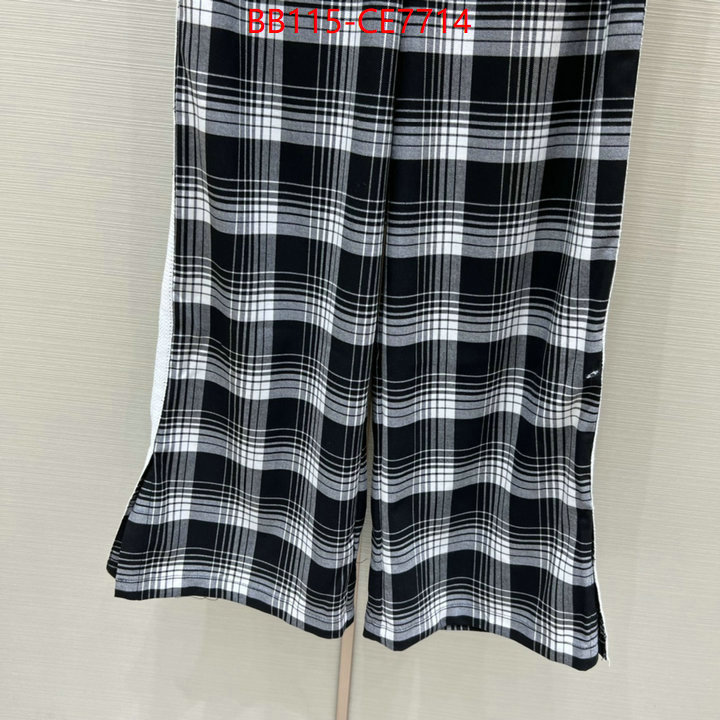 Clothing-Balenciaga,2023 replica ID: CE7714,$: 115USD