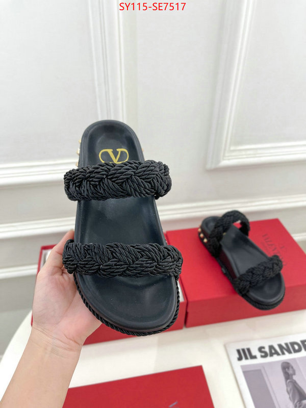 Women Shoes-Valentino,only sell high-quality ID: SE7517,$: 115USD