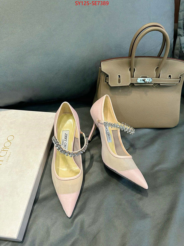 Women Shoes-Jimmy Choo,replica aaaaa+ designer ID: SE7389,$: 125USD