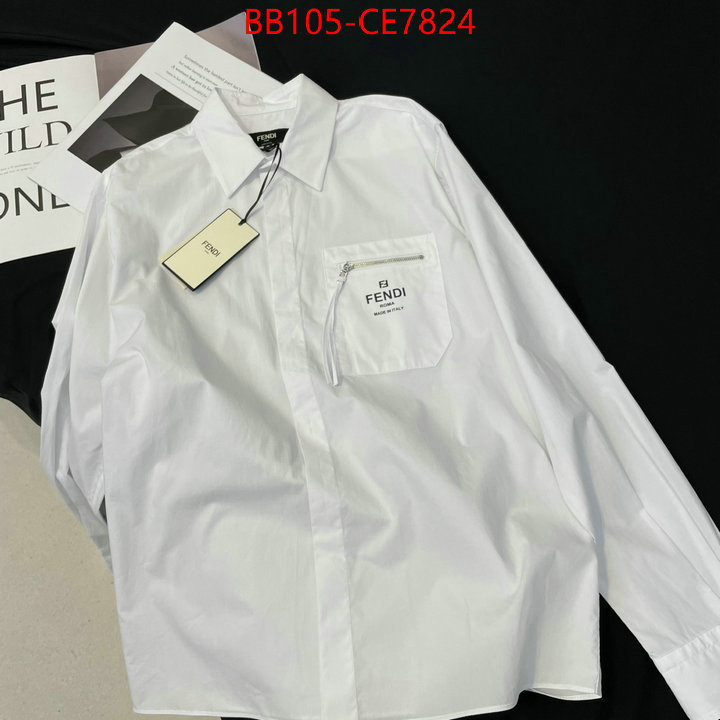 Clothing-Fendi,replica shop ID: CE7824,$: 105USD