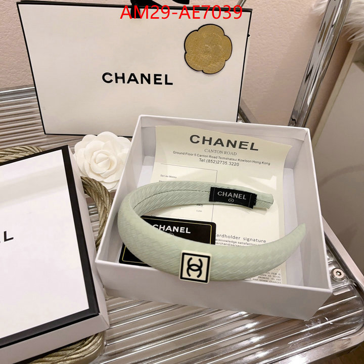 Hair band-Chanel,cheap replica ID: AE7039,$: 29USD