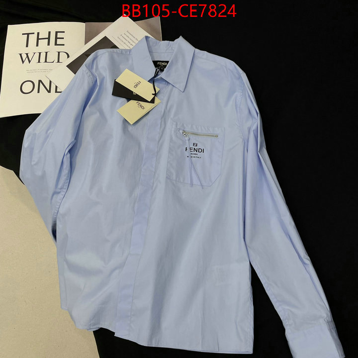 Clothing-Fendi,replica shop ID: CE7824,$: 105USD