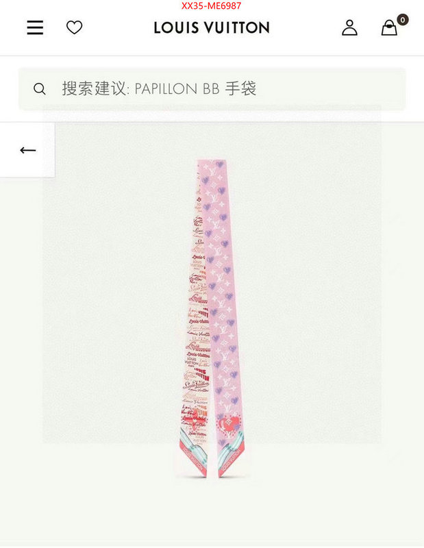 Scarf-LV,wholesale replica ID: ME6987,$: 35USD