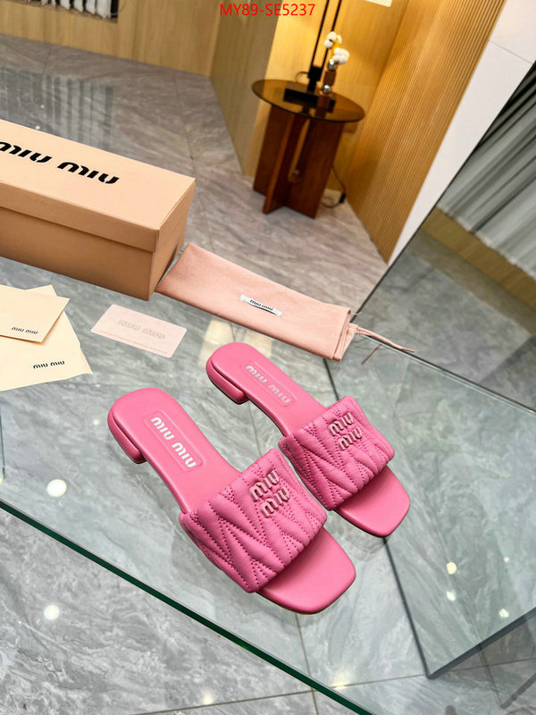 Women Shoes-Miu Miu,designer 7 star replica ID: SE5237,$: 89USD