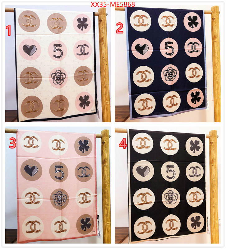 Scarf-Chanel,where to buy replicas ID: ME5868,$: 35USD