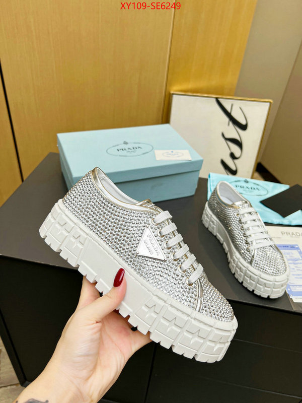 Women Shoes-Prada,fake designer ID: SE6249,$: 109USD