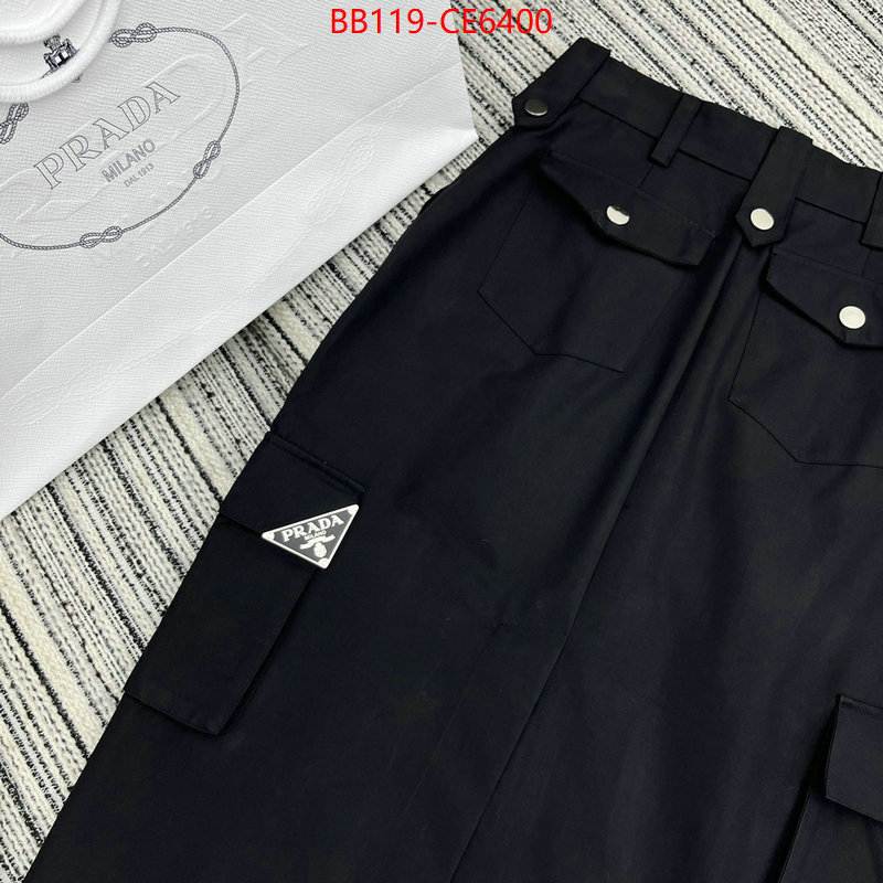 Clothing-Prada,replica 1:1 high quality ID: CE6400,$: 119USD