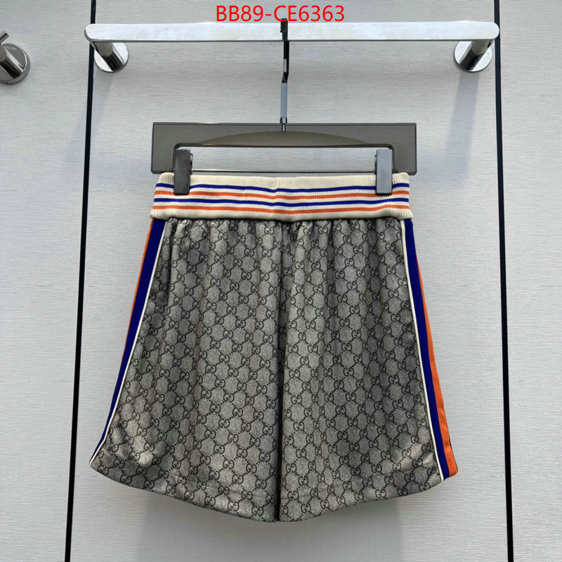 Clothing-Gucci,how to buy replica shop ID: CE6363,$: 89USD