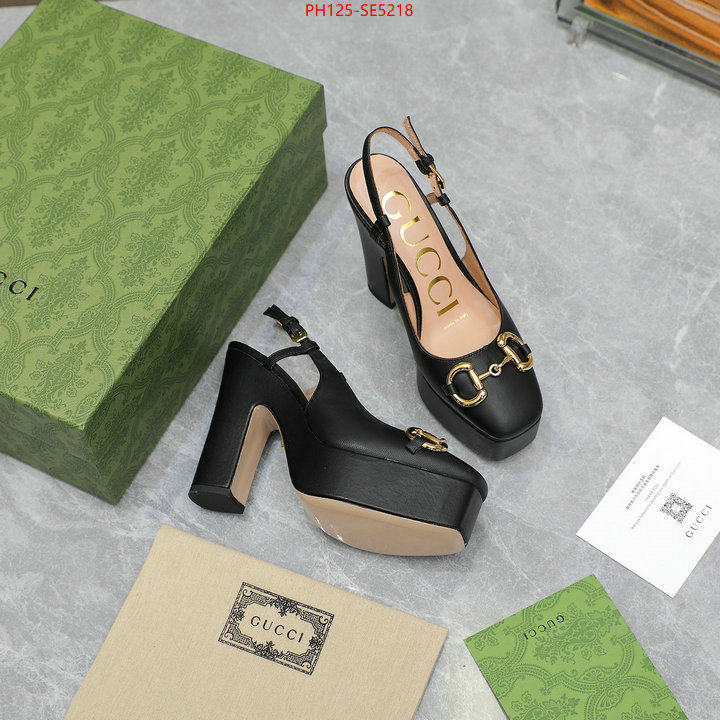 Women Shoes-Gucci,fashion replica ID: SE5218,$: 125USD