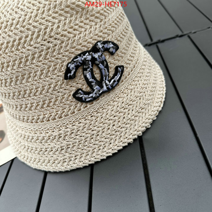 Cap (Hat)-Chanel,what's best ID: HE7175,$: 29USD