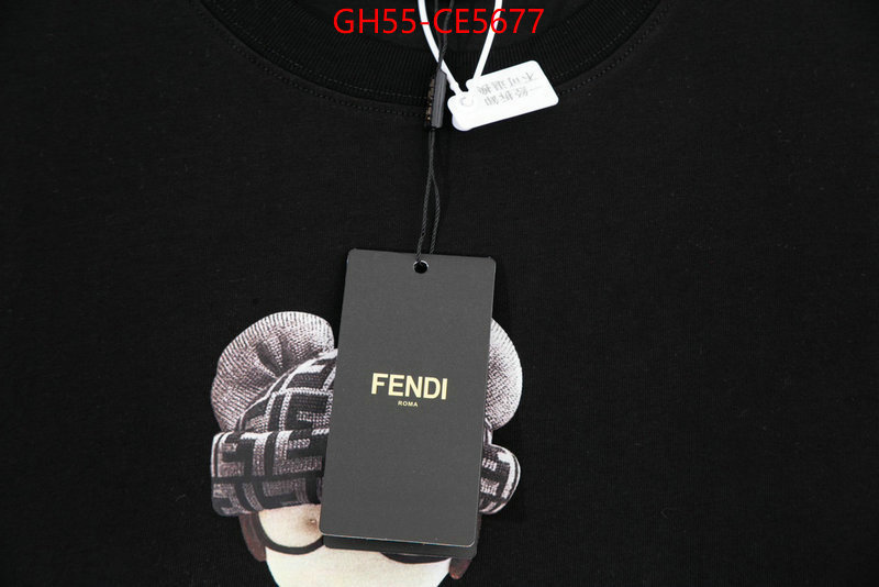 Clothing-Fendi,designer high replica ID: CE5677,$: 55USD