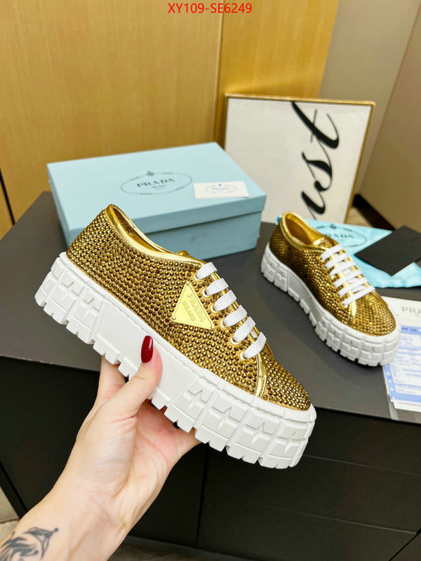 Women Shoes-Prada,fake designer ID: SE6249,$: 109USD