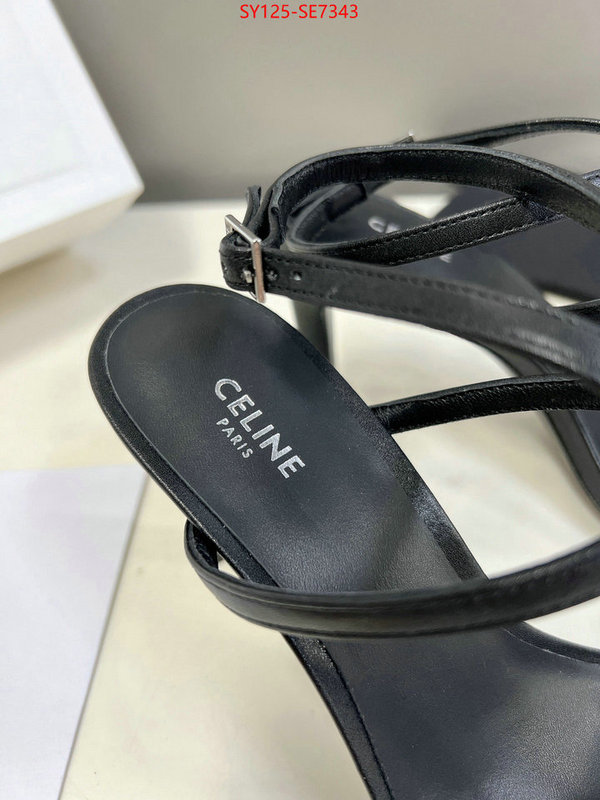 Women Shoes-CELINE,buying replica ID: SE7343,$: 125USD