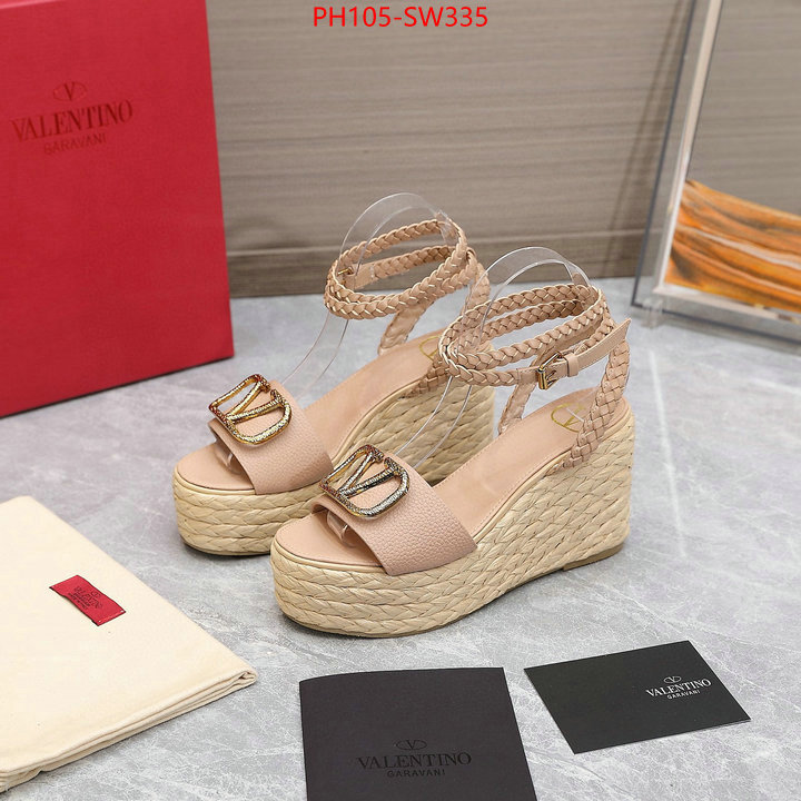 Women Shoes-Valentino,fake high quality ID: SW335,$: 105USD