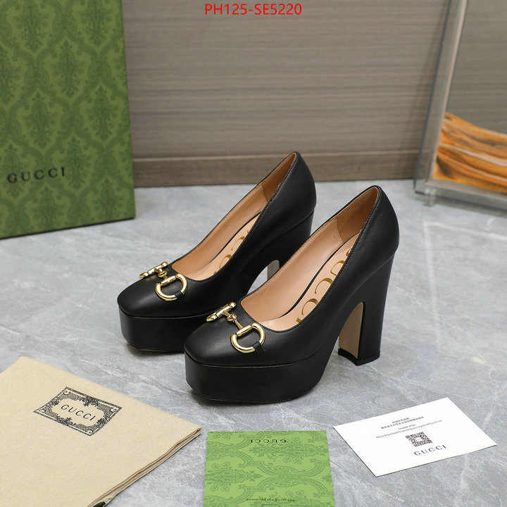 Women Shoes-Gucci,perfect replica ID: SE5220,$: 125USD