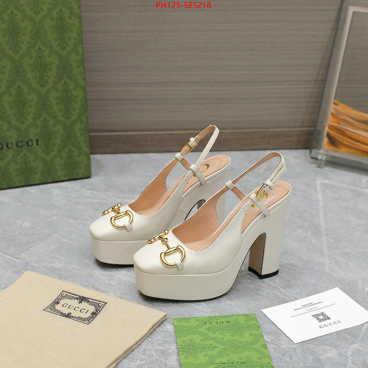 Women Shoes-Gucci,fashion replica ID: SE5218,$: 125USD