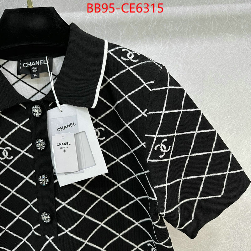 Clothing-Chanel,buy first copy replica ID: CE6315,$: 95USD