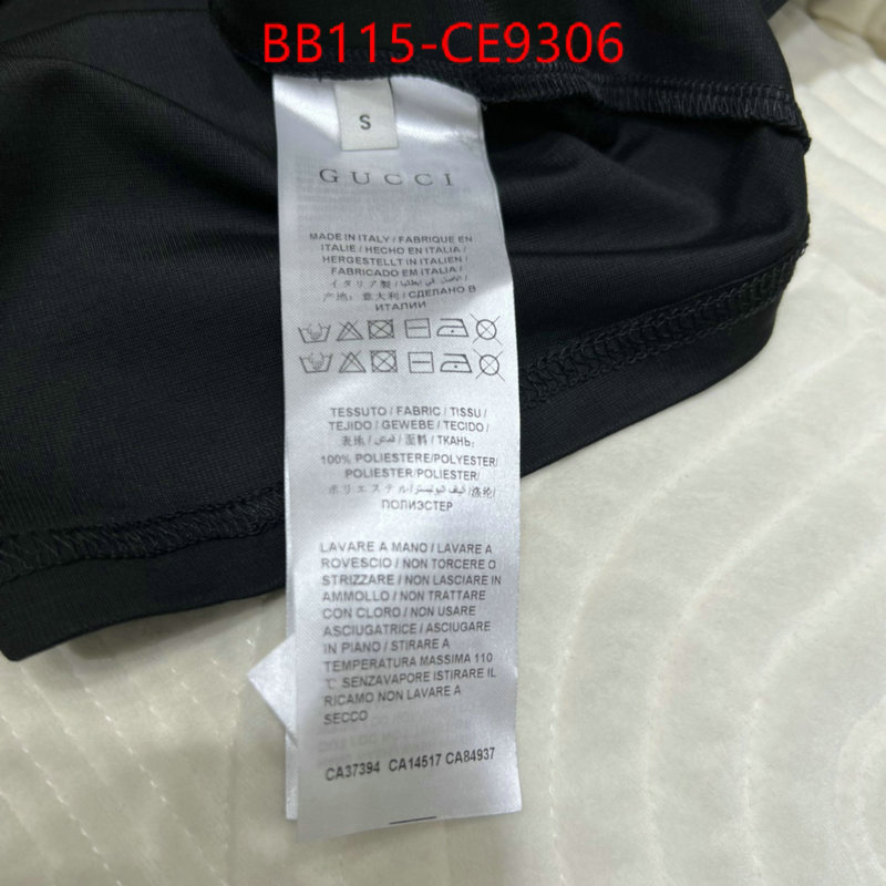 Clothing-Gucci,replica 1:1 ID: CE9306,$: 115USD