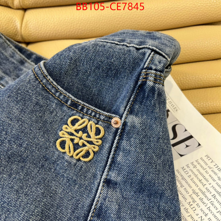 Clothing-Loewe,what is a 1:1 replica ID: CE7845,$: 105USD