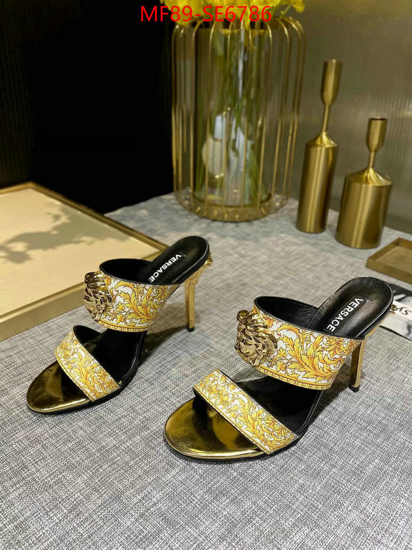 Women Shoes-Versace,replica aaaaa designer ID: SE6786,$: 89USD