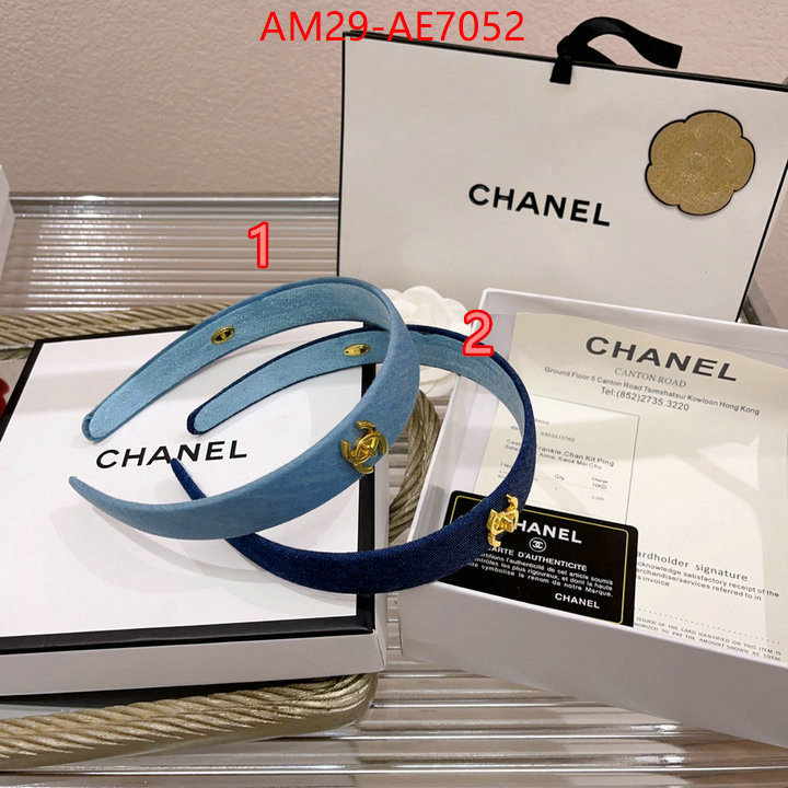 Hair band-Chanel,high quality replica designer ID: AE7052,$: 29USD