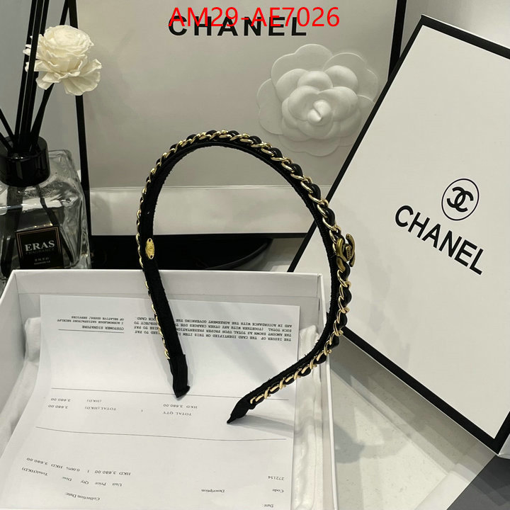 Hair band-Chanel,copy aaaaa ID: AE7026,$: 29USD