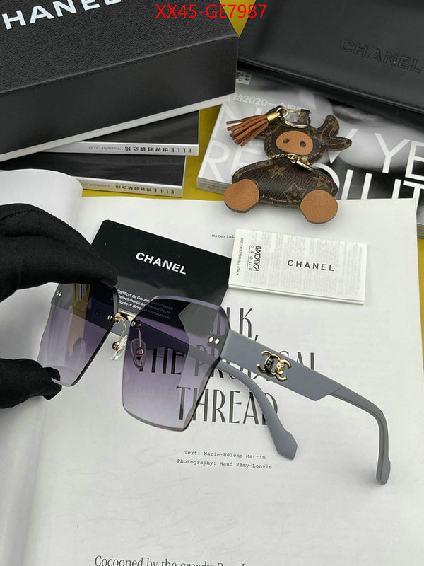 Glasses-Chanel,perfect quality ID: GE7987,$: 45USD